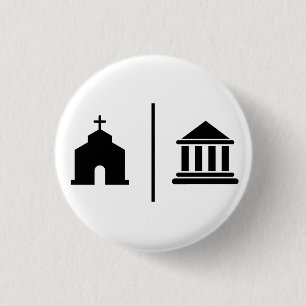 Separate Church and State Button