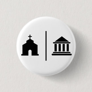 Separate Church and State Button