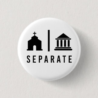 Separate Church and State Button