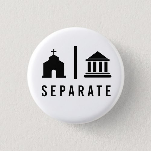 Separate Church and State Button
