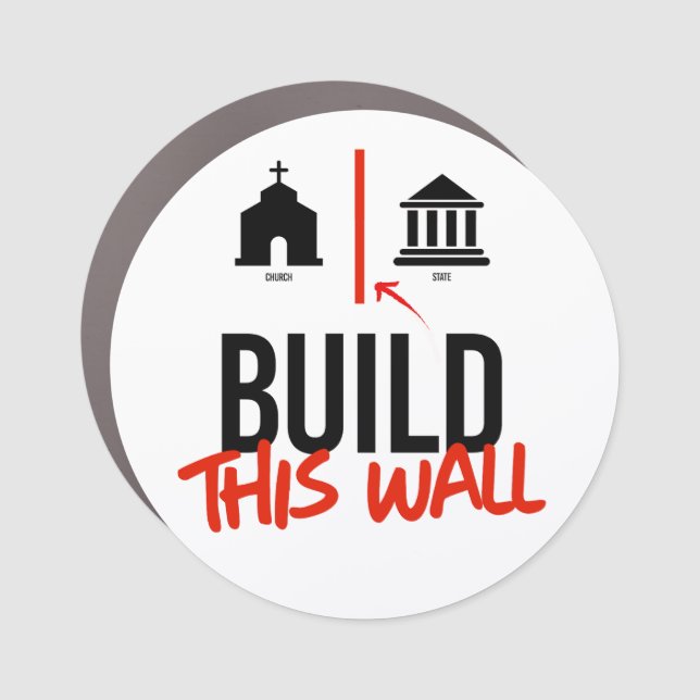 Separate Church and State Car Magnet (Front)