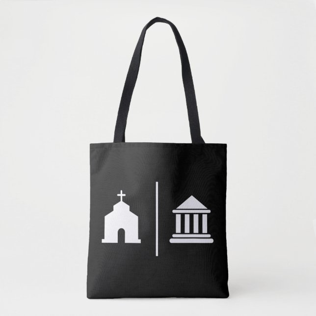 Separate Church and State Tote Bag (Front)
