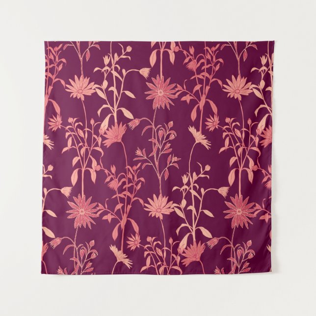 Separate Elements: Floral Vintage Tapestry (Front)