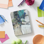 Separation iPad Pro Cover<br><div class="desc">Separation I by Tim OToole. Features dark and neutral colors to create an abstract shape. Uses geometric shapes and paint drip-like lines.</div>