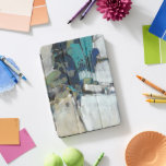 Separation iPad Pro Cover<br><div class="desc">Separation I by Tim OToole. Features dark and neutral colors to create an abstract shape. Uses geometric shapes and paint drip-like lines.</div>