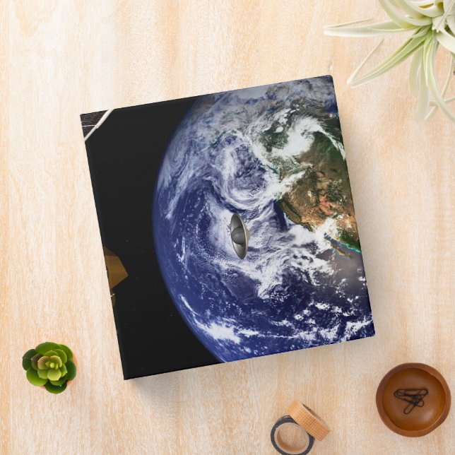 Separation Of Entry Vehicle On A Mars Mission. 3 Ring Binder (In Situ)