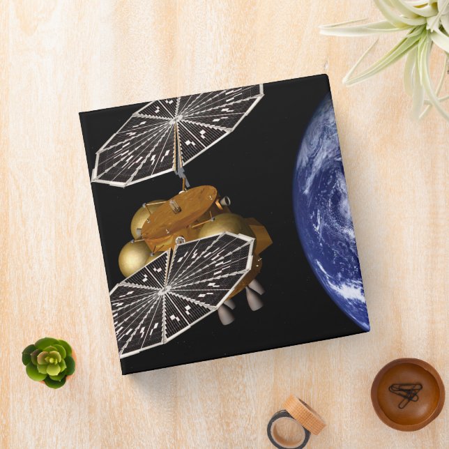 Separation Of Entry Vehicle On A Mars Mission. 3 Ring Binder (In Situ)