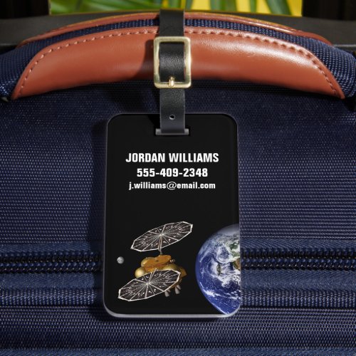 Separation Of Entry Vehicle On A Mars Mission Luggage Tag