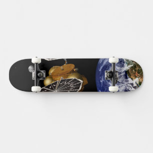 Separation Of Entry Vehicle On A Mars Mission. Skateboard