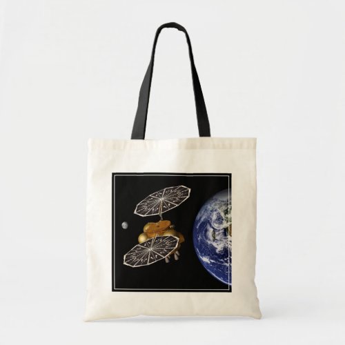 Separation Of Entry Vehicle On A Mars Mission Tote Bag