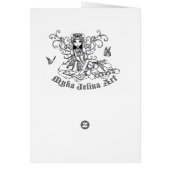 Sepheria Dancing Rainbow Fairy Card (Back)