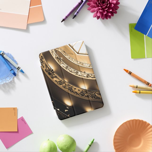 Sepia Architecture iPad Mini Cover (In Situ)