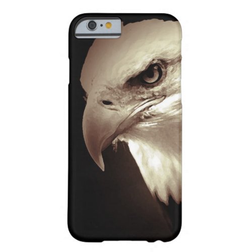 Sepia Bald Eagle iPhone 6 Case