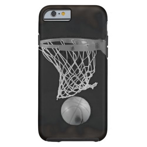 Sepia Basketball Tough iPhone 6 Case