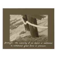Sepia Beach Rope Photo with Strength Definition