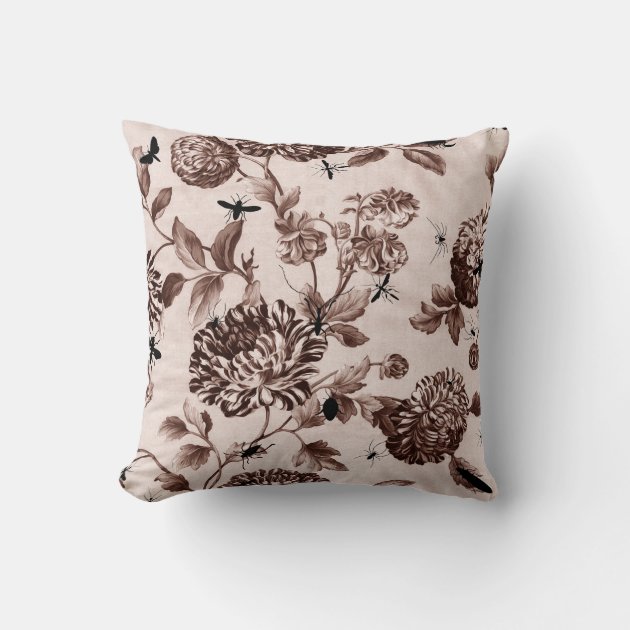 Toile discount lumbar pillow