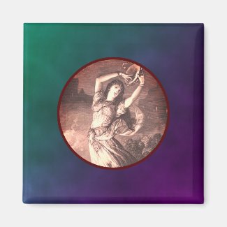 Sepia Esmeralda Magnet