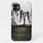 Sepia Goth Girl iPhone 11 Case
