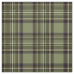 Sepia green/blue/yellow/white/black  stripe plaid fabric