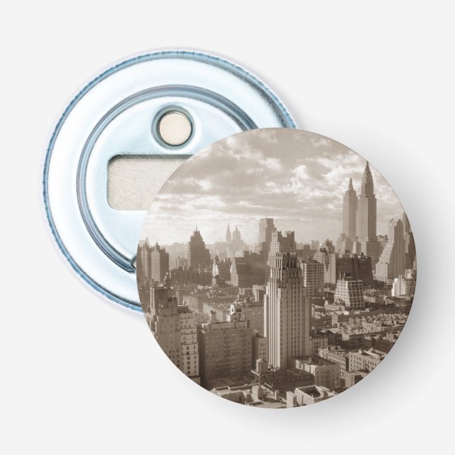 Sepia New York City Bottle Opener (Front)