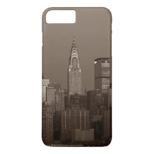 Sepia New York City Skyline iPhone 8 Plus/7 Plus Case