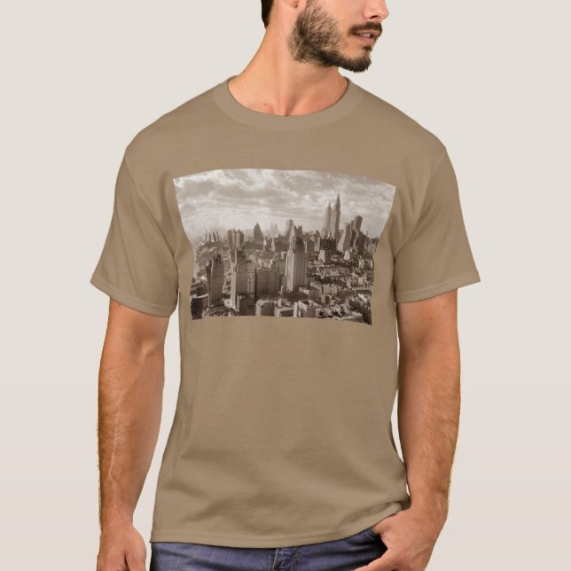 Sepia New York City T-Shirt (Front)