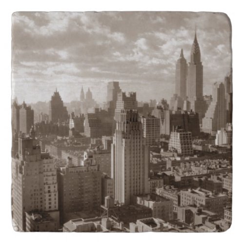 Sepia New York City Trivet