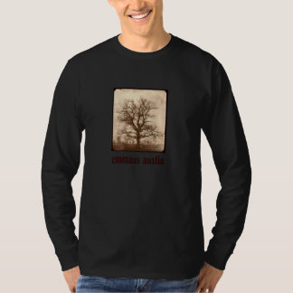 Sepia Oak Tree - Restoring Austin back T-Shirt