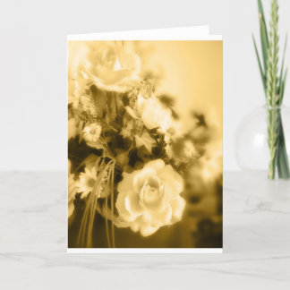 Sepia Roses Photography Card