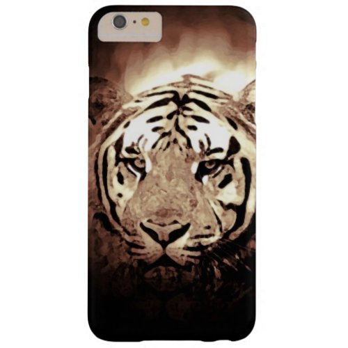 Sepia Tiger iPhone 6 Plus Case