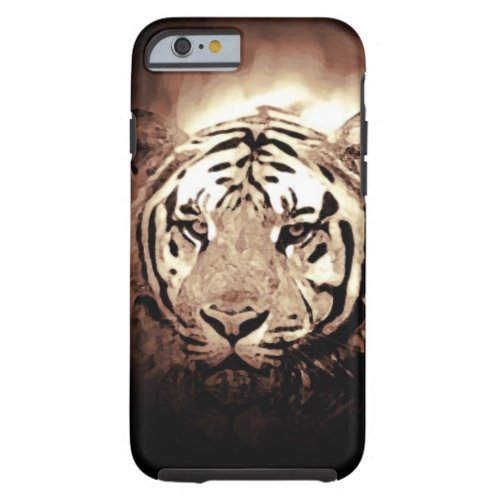 Sepia Tiger Tough iPhone 6 Case