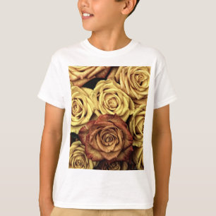Sepia Tinted Roses T-Shirt