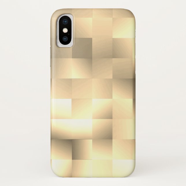   Sepia Tones in a Square Pattern Case-Mate iPhone Case (Back)