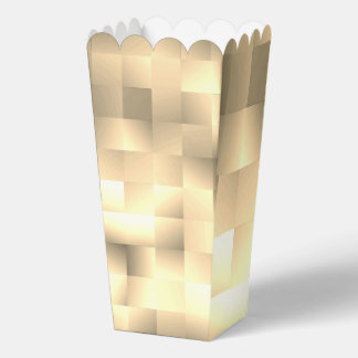 Sepia Tones in a Square Pattern Favor Boxes