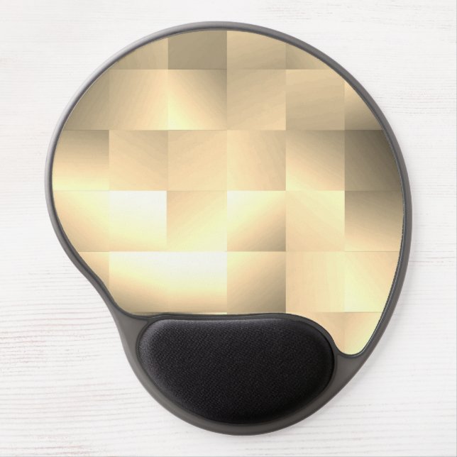   Sepia Tones in a Square Pattern Gel Mouse Pad (Front)