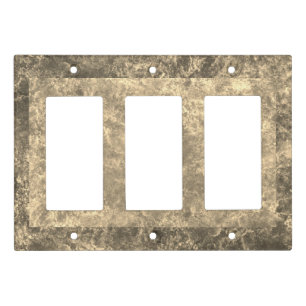Sepia Tones Surf Pattern Light Switch Cover