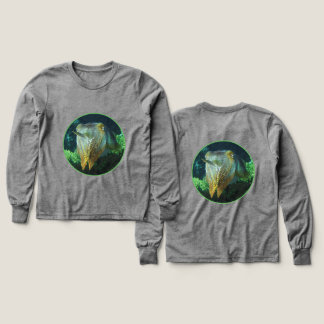 Sepia Up Close! - Round Photographic Design | Tri-Blend Shirts