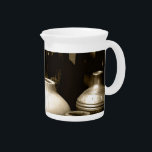 Sepia Vases Drink Pitcher<br><div class="desc">Pitcher</div>