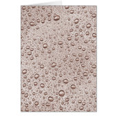 Sepia water droplets (Front)
