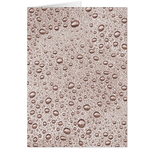 Sepia water droplets (Front)