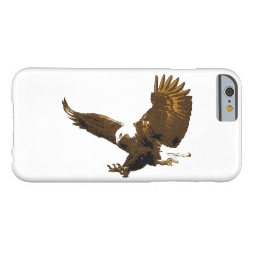 Sepia White Landing Eagle iPhone 6 Case