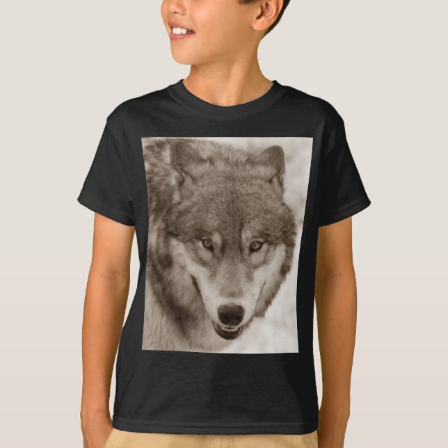 Sepia Wolf T-Shirt (Front)