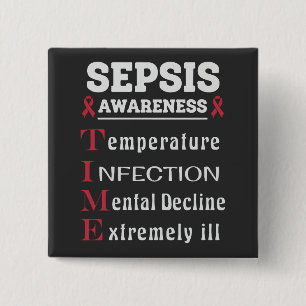 Sepsis Awareness T.I.M.E. Guide Button