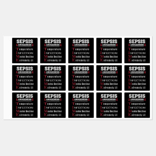 Sepsis Awareness T.I.M.E. Guide Labels