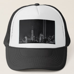 sept 11 tribute in lights NYC Trucker Hat