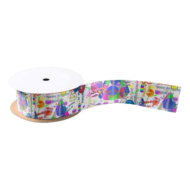 Sept, 24 Birthday Ribbon (Spool)
