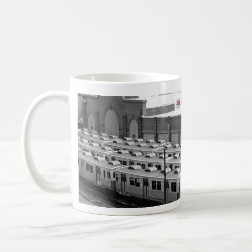 Septa Transit M_3 Market Frankford Blue Line Cars  Coffee Mug