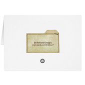 September 11, 2001 cards (Back Horizontal)