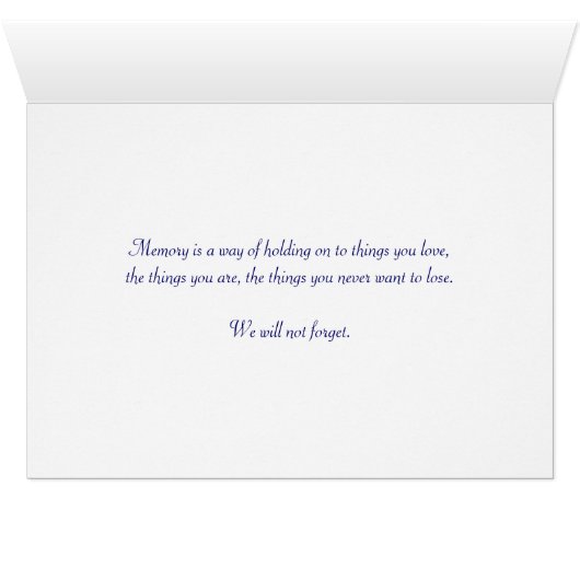 September 11, 2001 cards (Inside Horizontal (Bottom))