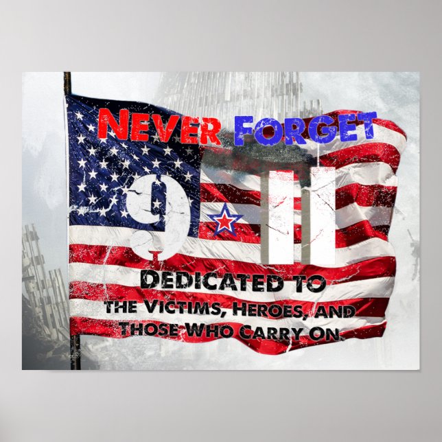 September 11 Anniversary Poster (Front)